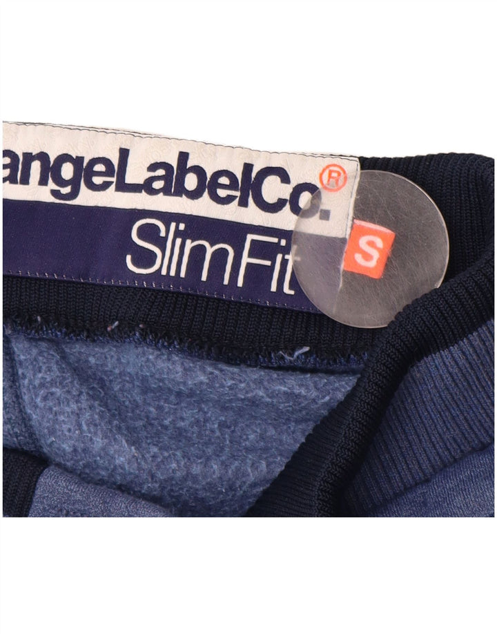 SUPERDRY Pantalones cortos deportivos para hombre pequeños de algodón azul marino