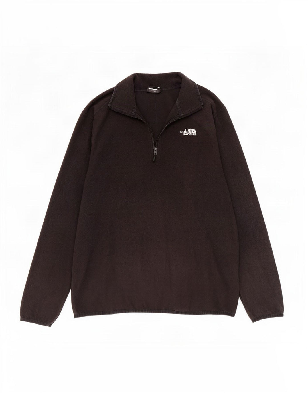 The North Face Jersey De Forro Polar Con Cremallera Y Cuello Para Hombre Poliéster Negro Mediano