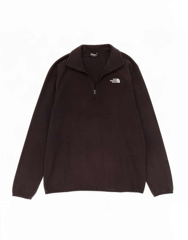 The North Face Jersey De Forro Polar Con Cremallera Y Cuello Para Hombre Poliéster Negro Mediano