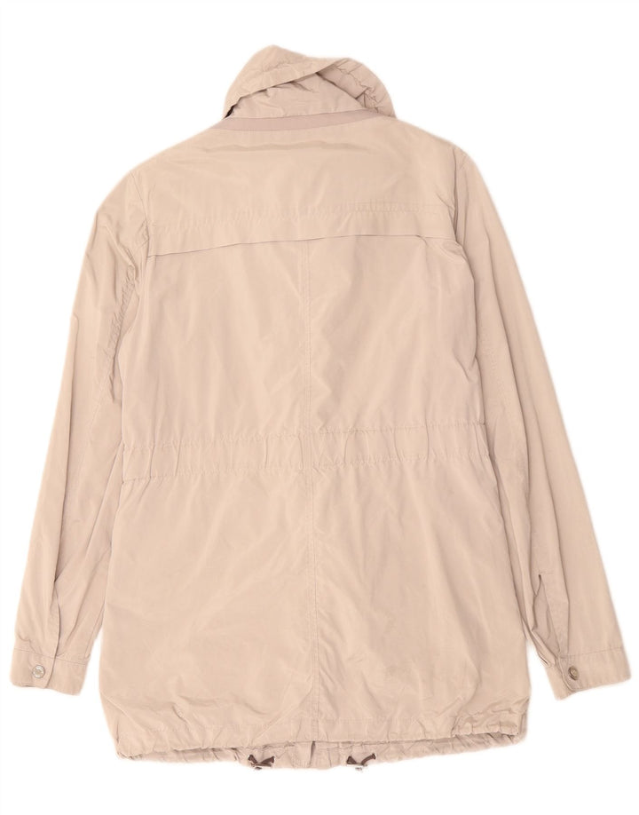 Gabardina Geox para mujer UK 10 Smalll Beige Poliéster