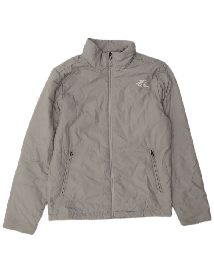 The North Face Chaqueta acolchada para hombre UK 36 Small Gris Poliéster
