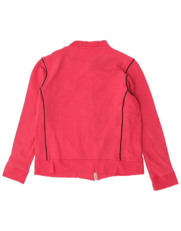 Reebok Chaqueta de Chándal para Mujer UK 40 XL Algodón a Rayas Rosa