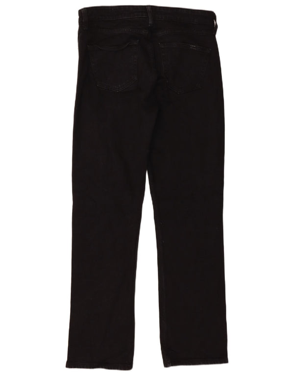 Zara Jeans Rectos Mujer EU 40 Medium W30 L32 Negro