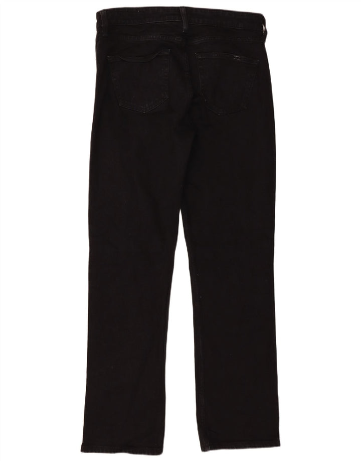 Zara Jeans Rectos Mujer EU 40 Medium W30 L32 Negro
