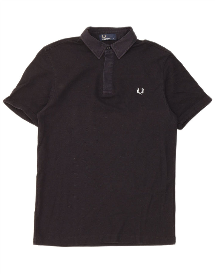 Polo Fred Perry Hombre Algodón Azul Marino Medio