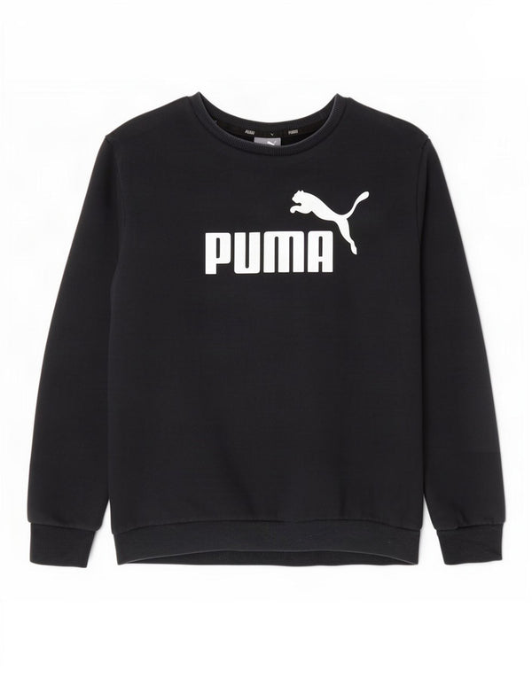 Puma Hombre Sudadera Gráfica Jumper Medium Azul Marino Algodón