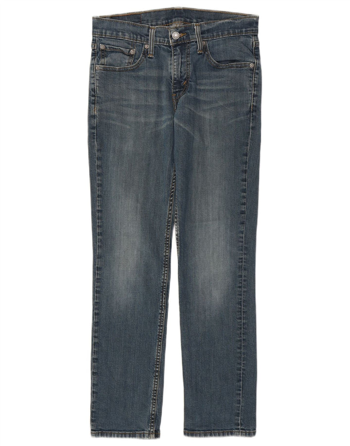 LEVI'S Mujer 511 Slim Jeans W29 L30 Algodón Azul