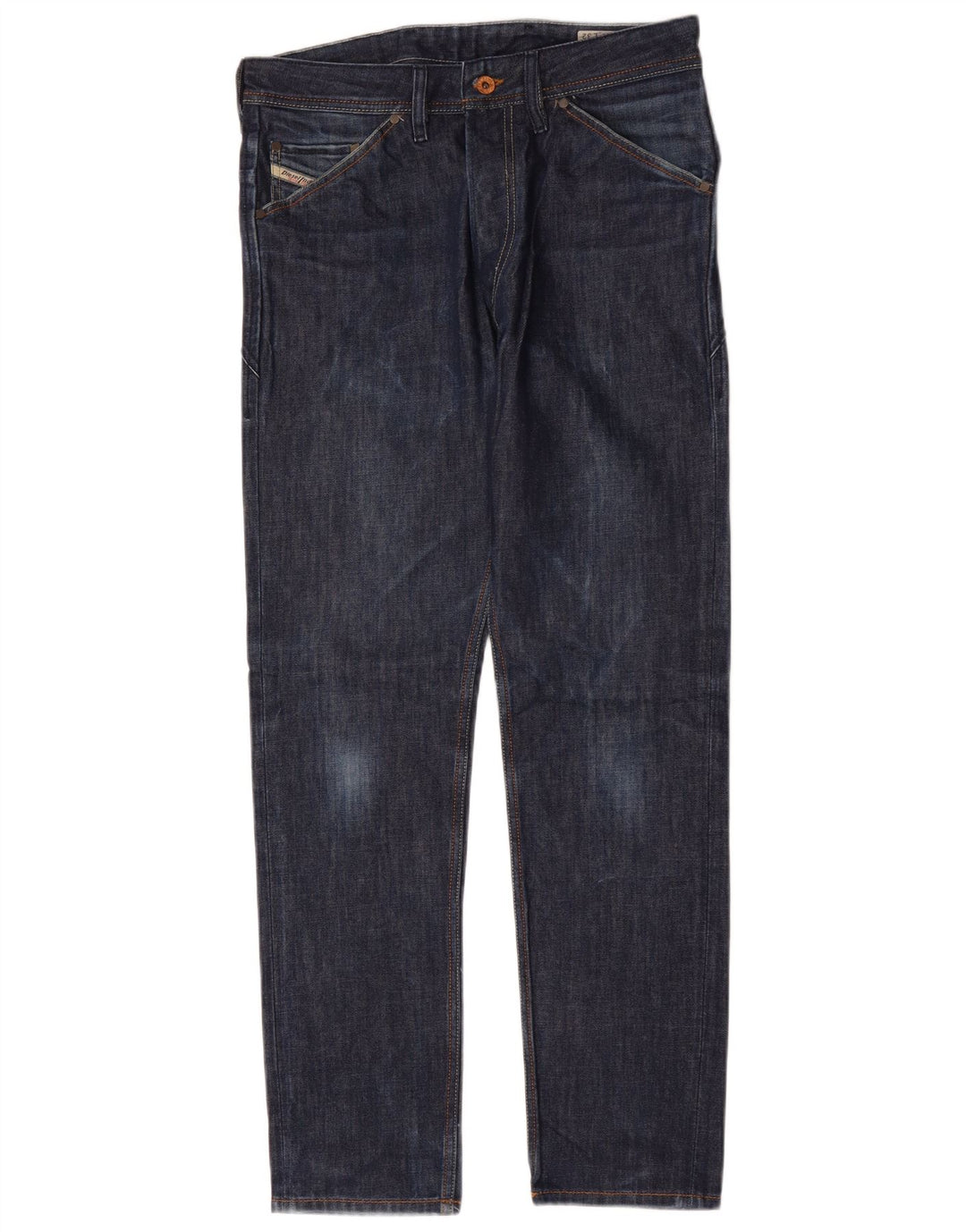 DIESEL Vaqueros Slim Hombre W30 L32 Azul Marino Algodón