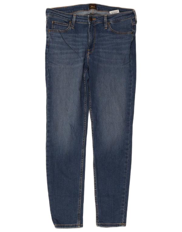 Vaqueros Lee Scarlett Slim W31 L31 Algodón Azul Mujer