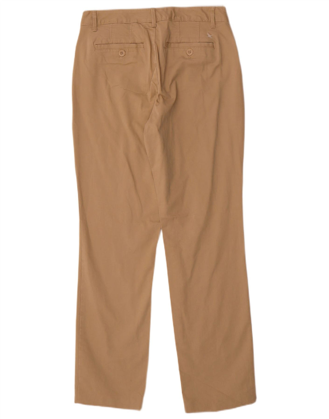 EDDIE BAUER Pantalones casuales con curvas para mujer US 6 Medium W30 L30 Beige