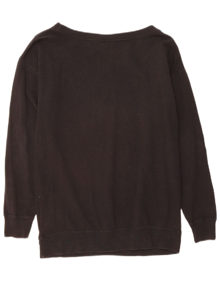 NIKE Mens Sweatshirt Jumper Small Black Cotton