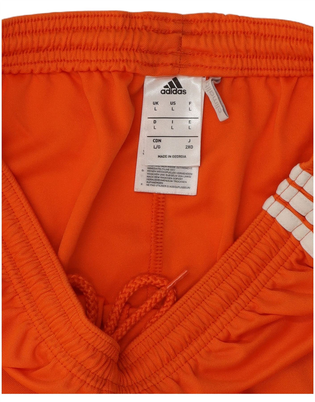 Adidas Mens Climalite Sport Shorts Grande Naranja Poliéster