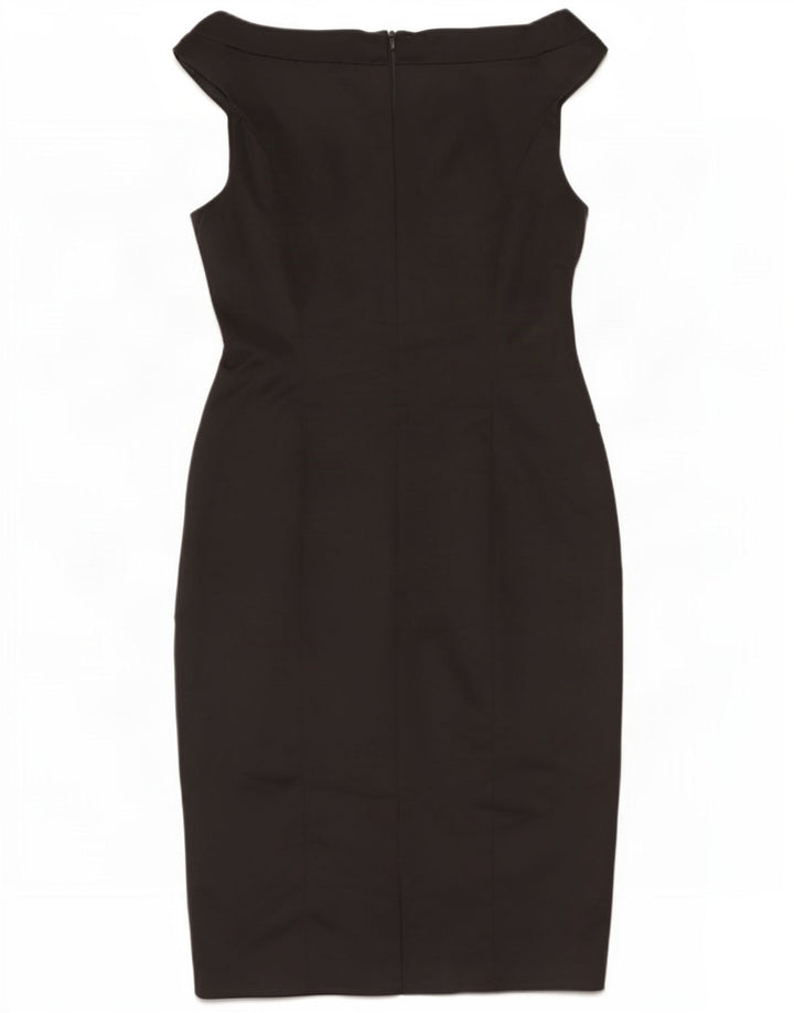 Vestido tubo con hombros descubiertos para mujer Coast UK 42 Acetato negro mediano