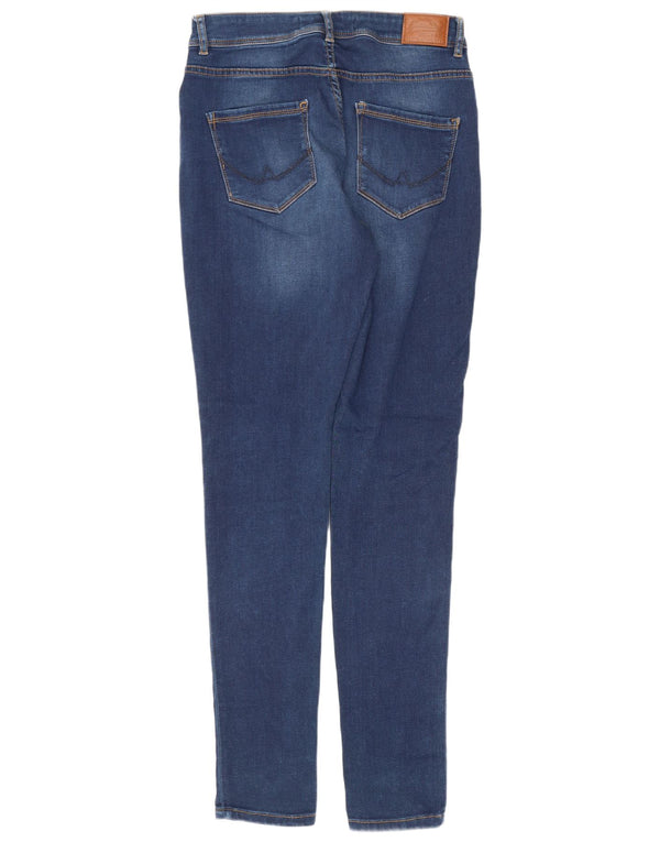 Superdry Mujer Sophia Skinny Jeans W30 L32 Algodón Azul