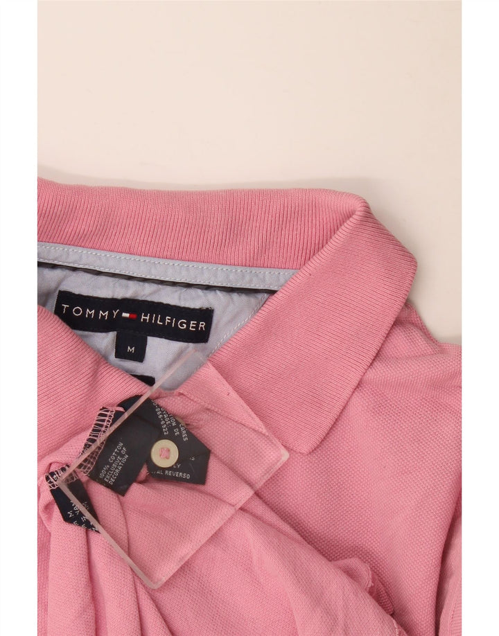 Polo Tommy Hilfiger Hombre Algodón Rosa Medio