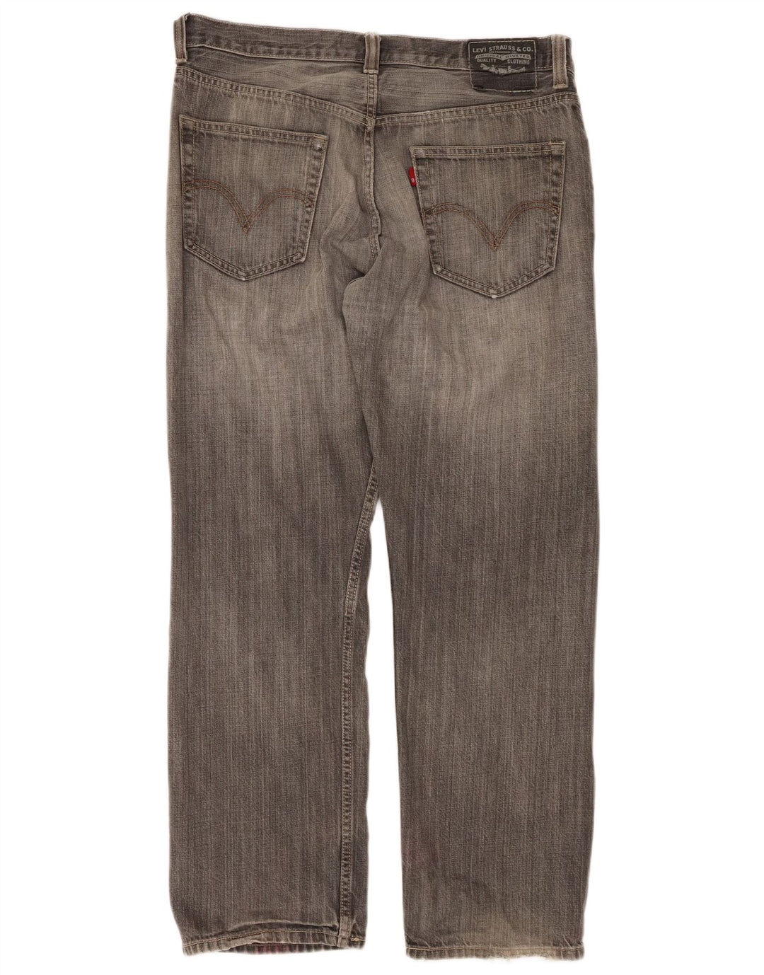 LEVI'S Vaqueros rectos 505 para hombre W33 L30 Algodón gris