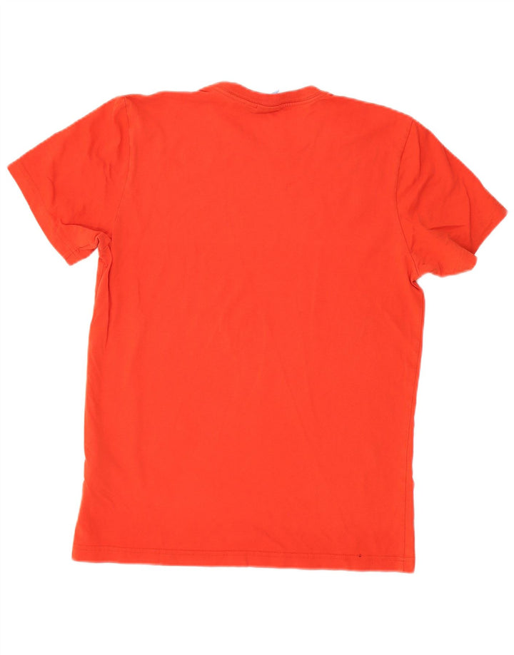 Adidas - Camiseta gráfica para hombre, color rojo medio, algodón