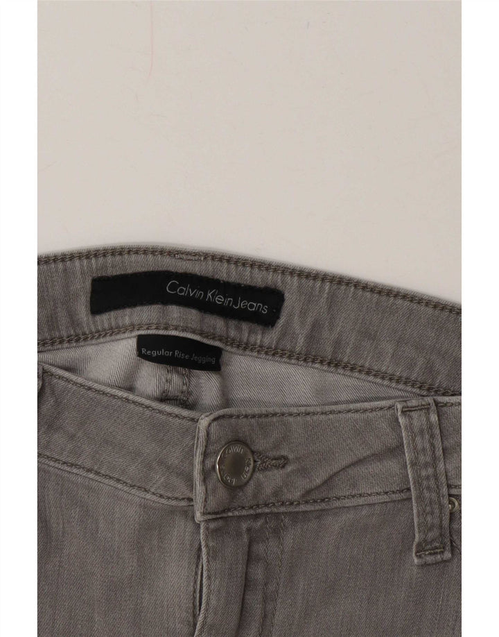 Vaqueros Jegging Calvin Klein Mujer W30 L31 Gris