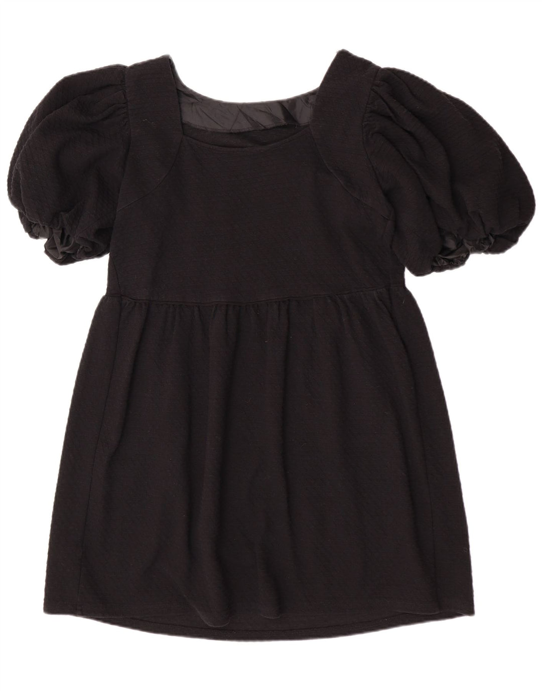 Topshop Mini vestido básico para mujer UK 42 Mediano Poliéster negro