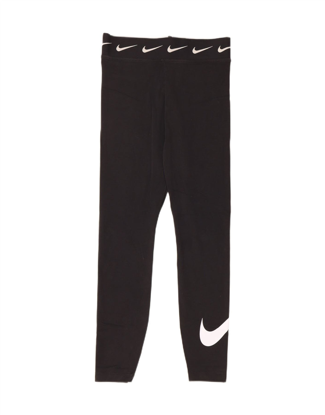 NIKE Leggings gráficos para mujer UK 40 Mediano Algodón negro