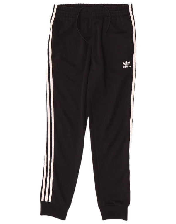 Adidas Hombre Pantalones De Chándal Joggers Medium Negro Poliéster