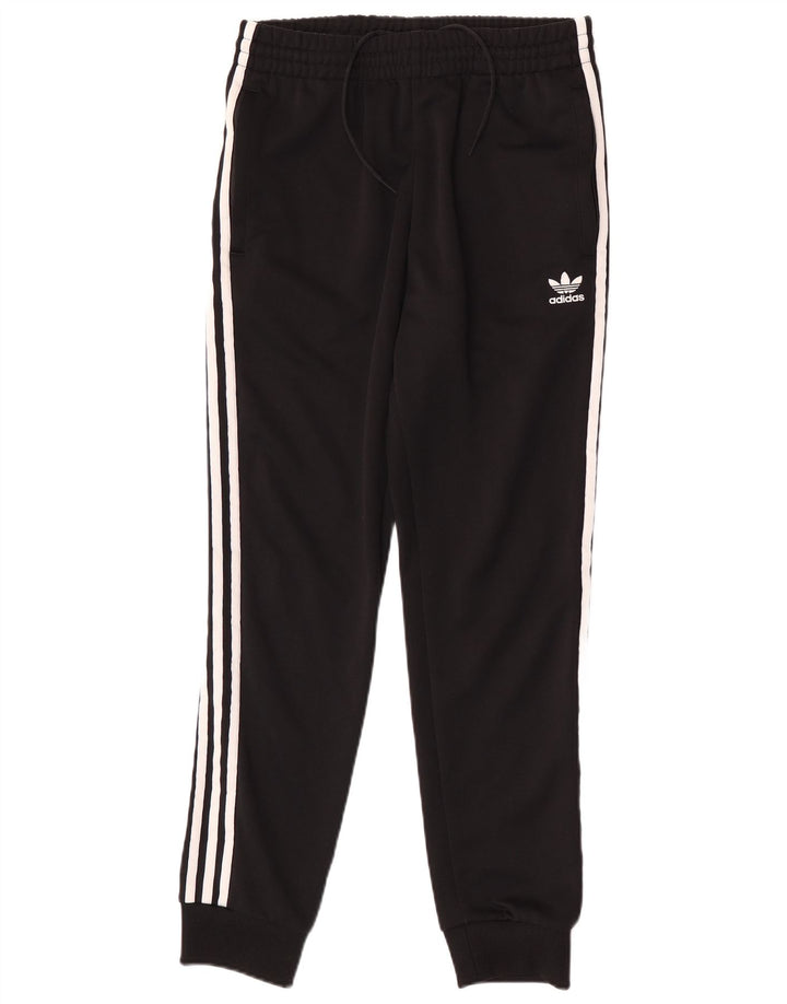 Adidas Hombre Pantalones De Chándal Joggers Medium Negro Poliéster