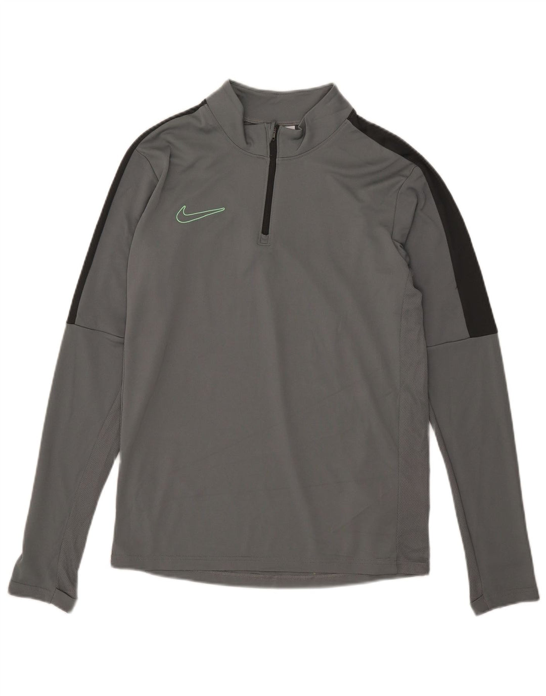 Nike Dri Fit - Chándal con cremallera y cuello para hombre, talla pequeña, color gris