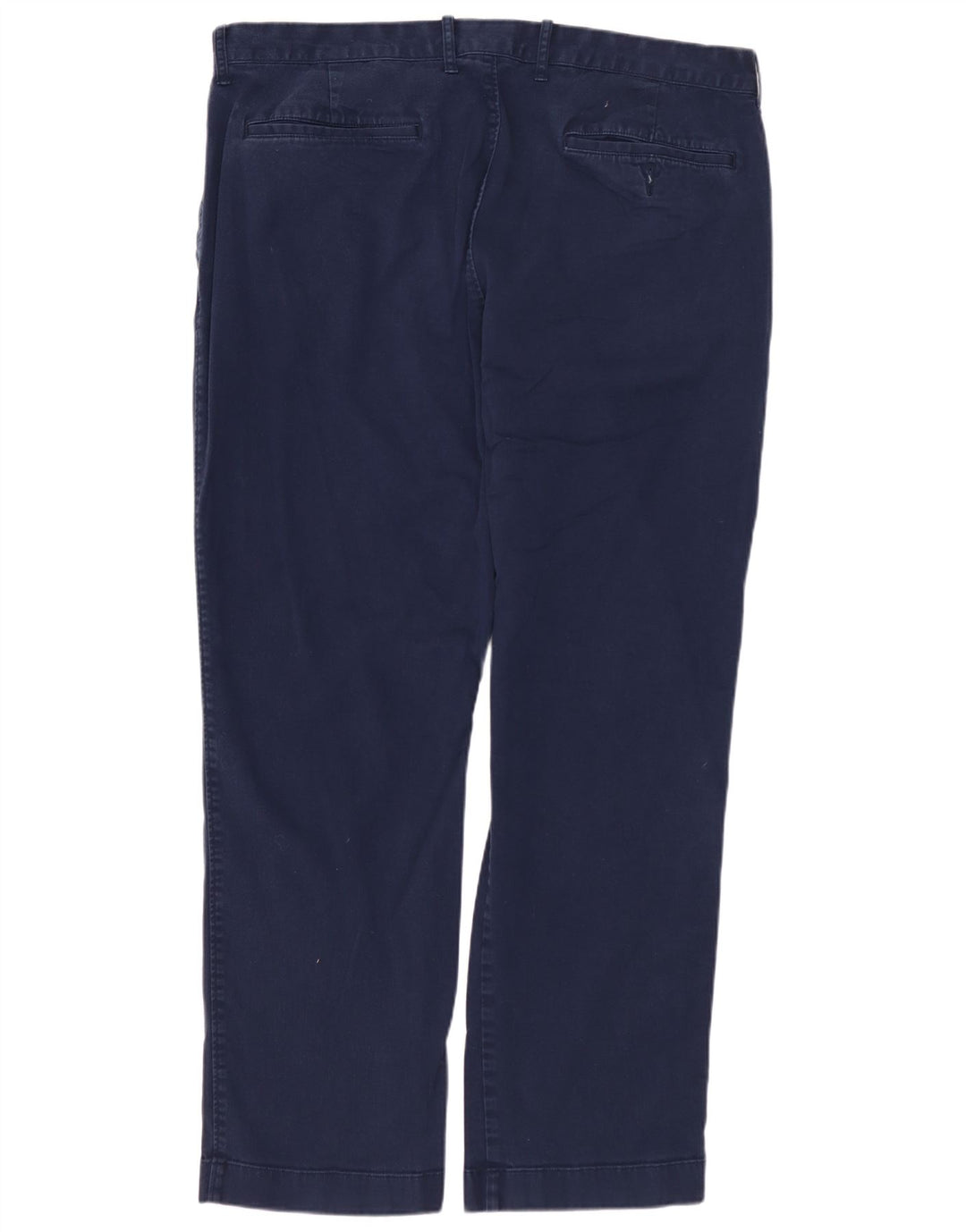 J. CREW Pantalón chino recto flexible para hombre W36 L30 Algodón azul marino