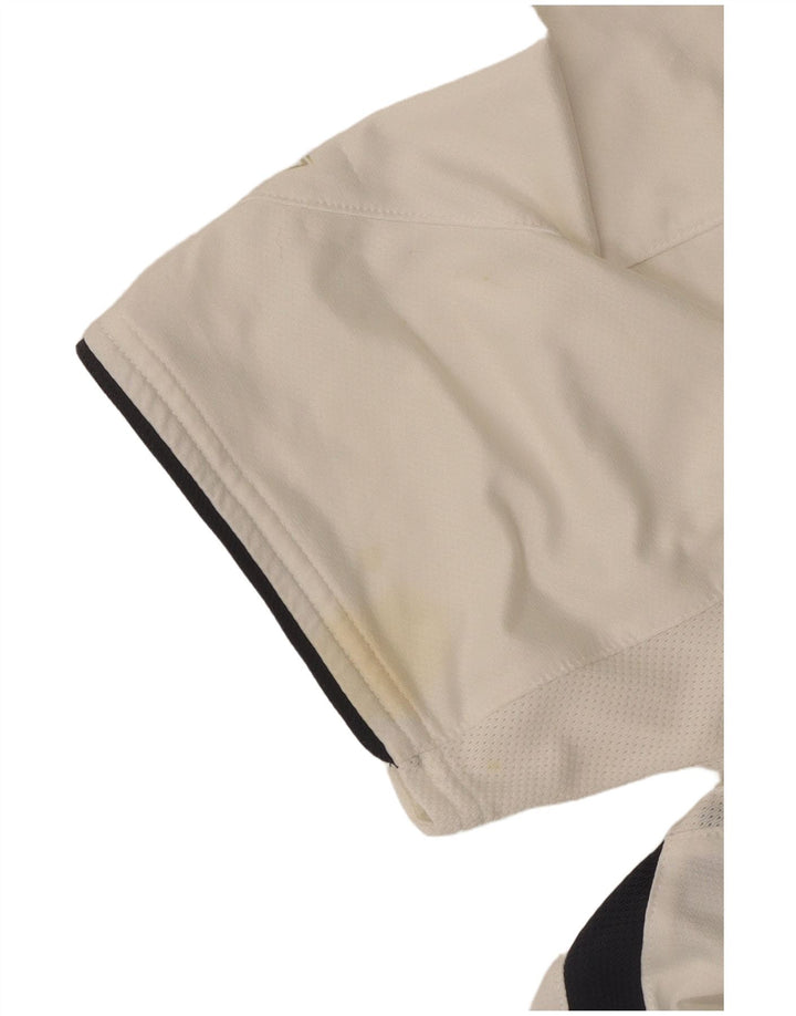 REEBOK Hombre Camiseta Top Medium Blanco Colorblock Poliéster