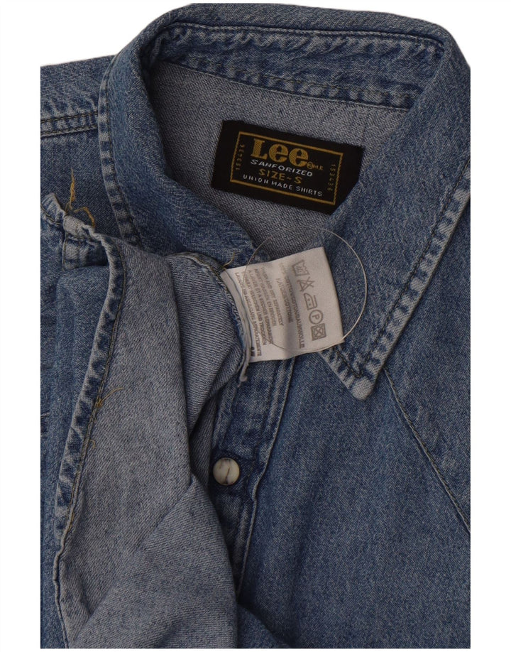 Lee Camisa Vaquera Pequeña De Algodón Azul | Hombre