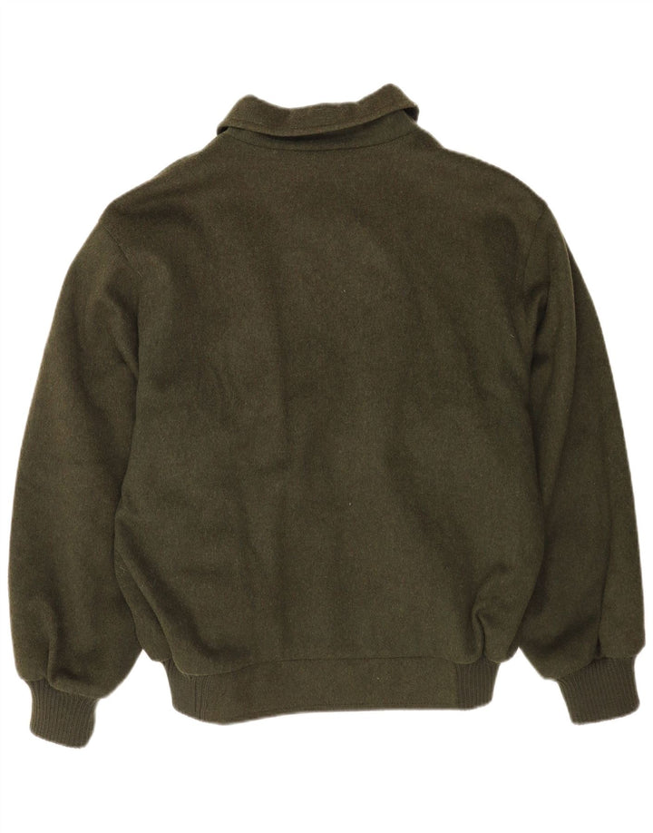 Steinbock Chaqueta cortavientos bomber para hombre EU 52 XL Lana verde