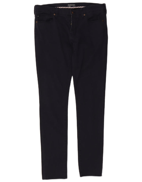 Polo Ralph Lauren Pantalones casuales ajustados para mujer W32 L32 Algodón azul marino