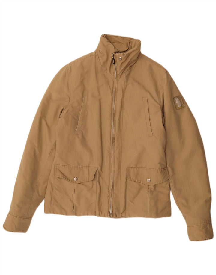 Refrigue Chaqueta acolchada para hombre UK 42 XL Beige Nylon