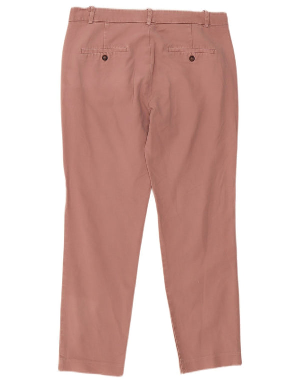 Zara Pantalón chino para mujer EU 38 Medium W28 L25 Rosa