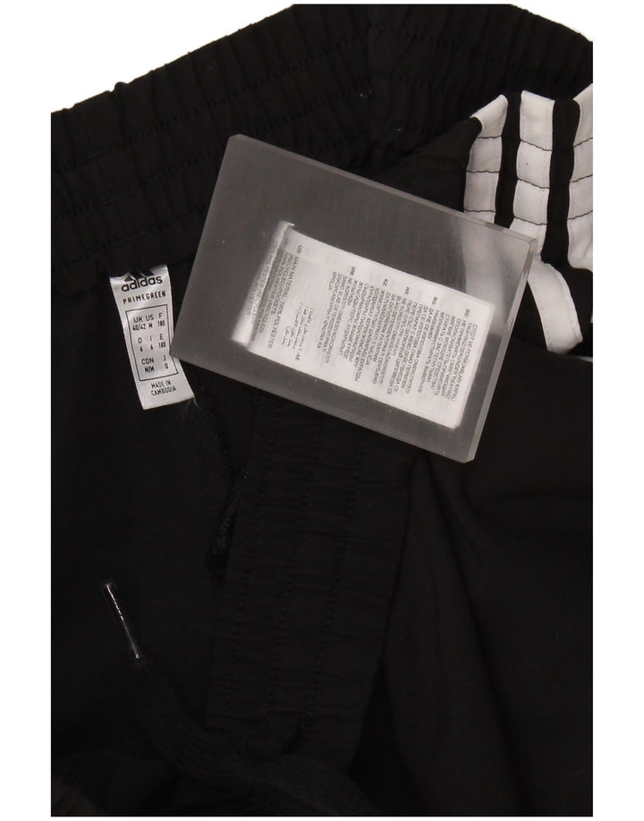 ADIDAS Pantalones de chándal para hombre Joggers UK 40/42 Mediano Negro Poliéster