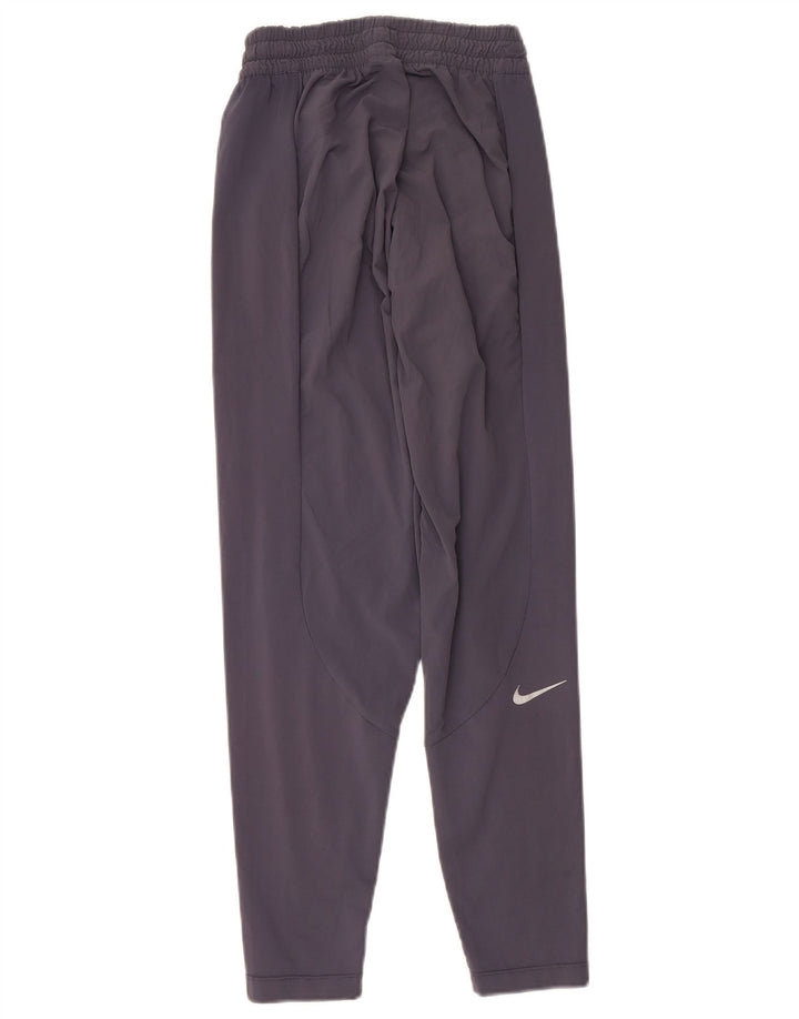 Nike Dri Fit - Pantalón de chándal para hombre, talla pequeña, poliéster, color azul marino