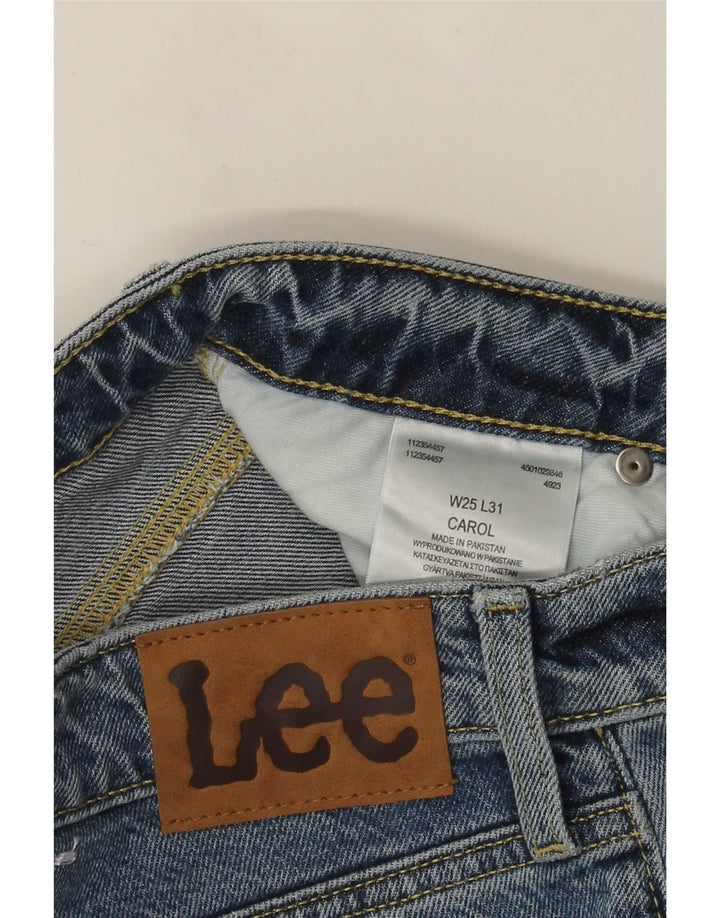 Vaqueros Lee Carol Slim para mujer W25 L27 Algodón azul