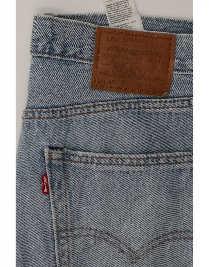 Levi's Hombre 551 Vaqueros Rectos W32 L27 Algodón Azul