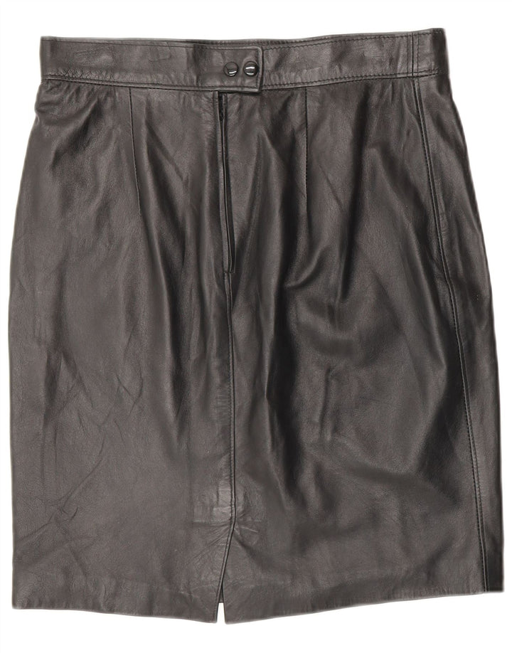 VINTAGE Womens Pencil Skirt W32 Large Black