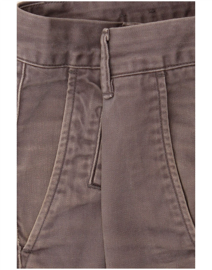 Pantalones cortos chinos All Saints para hombre W31 Algodón gris medio
