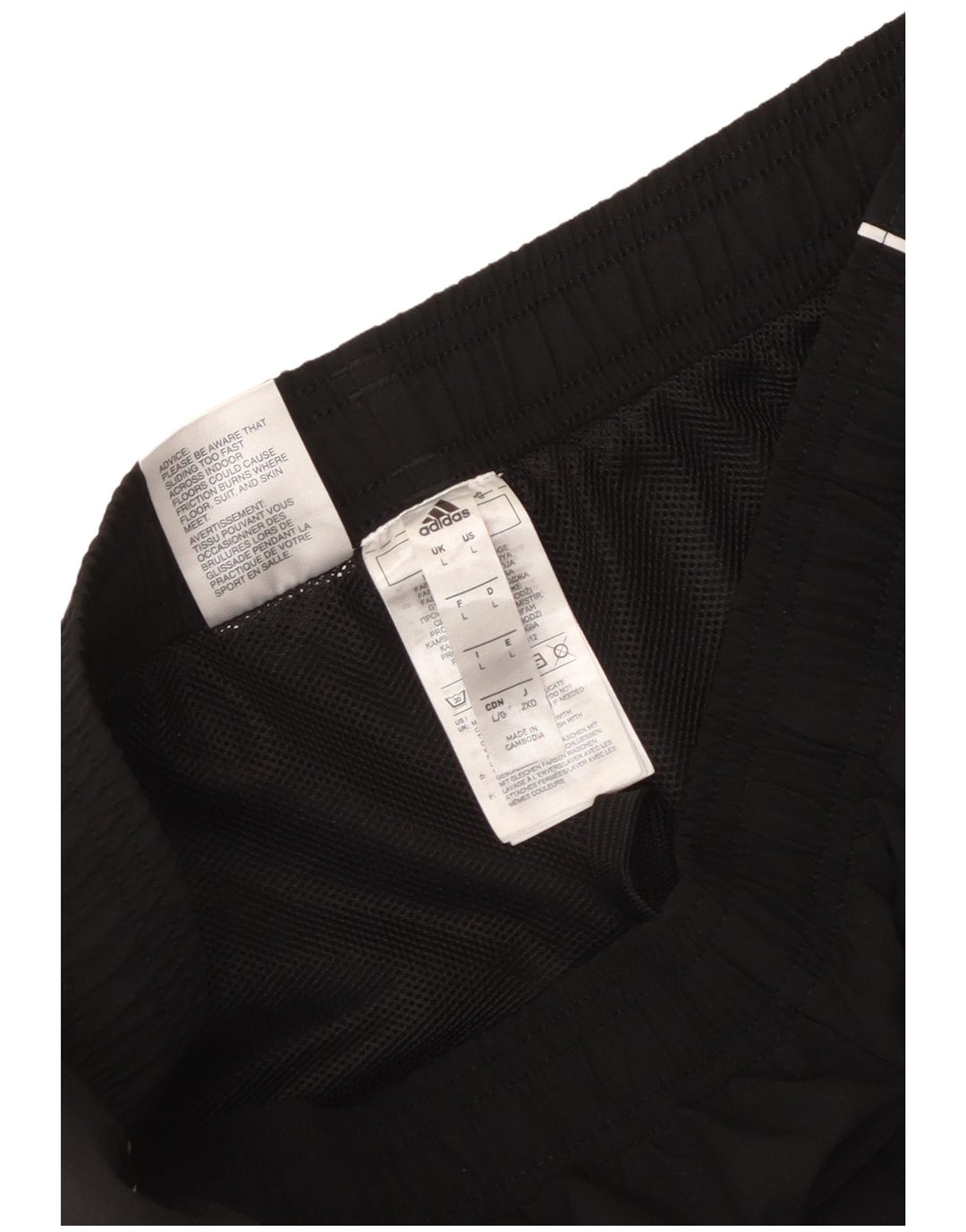 Pantalón De Chándal Adidas Hombre Grande Negro Poliéster