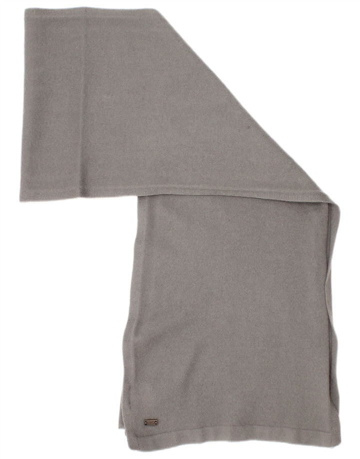 Liu Jo - Bufanda rectangular para hombre, talla única, lana virgen gris