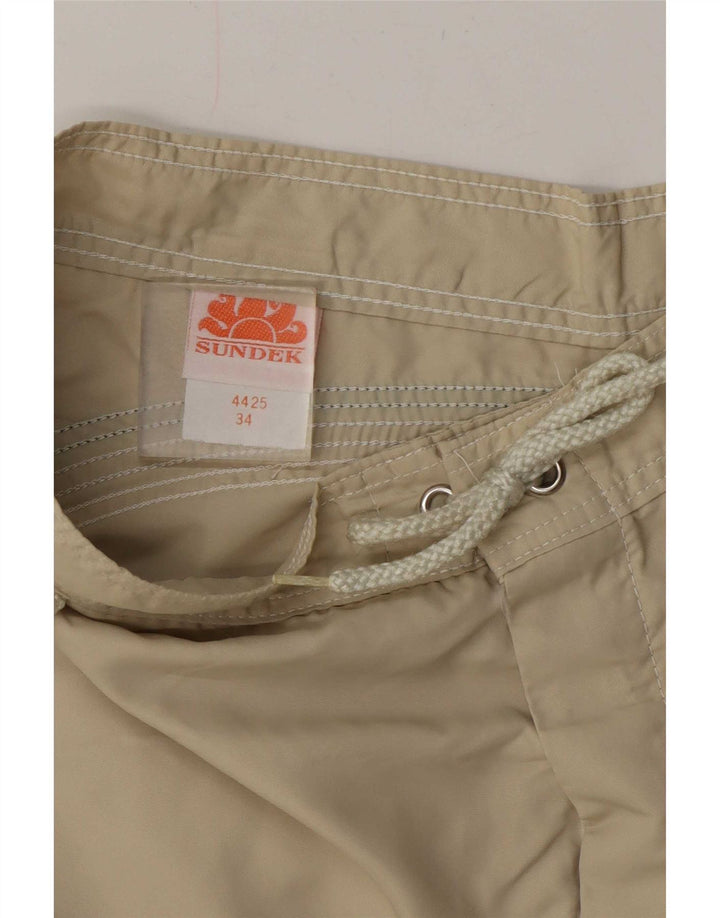 Bañador Sundek Mujer Grande Nylon Beige