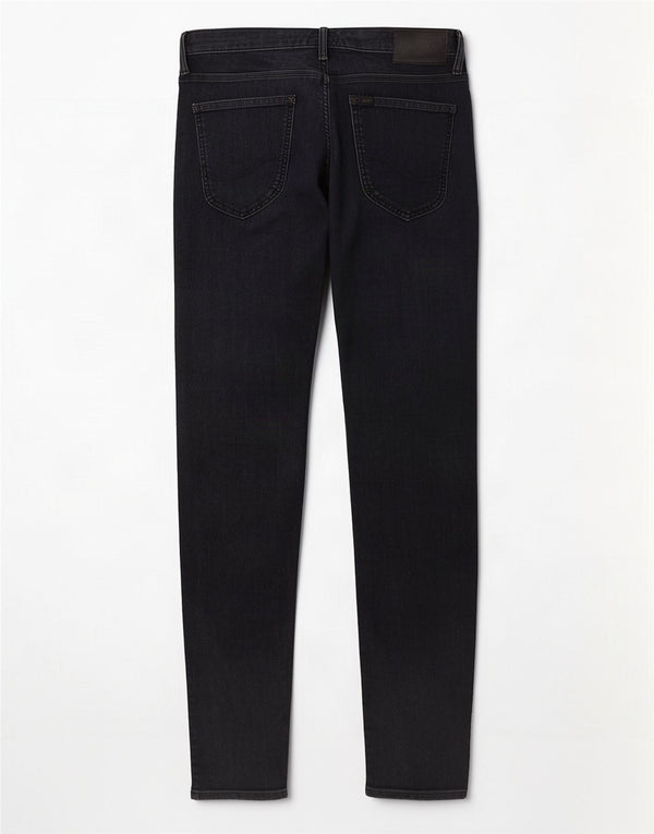 Lee Mens Luke Skinny Jeans W33 L32 Algodón Azul Marino