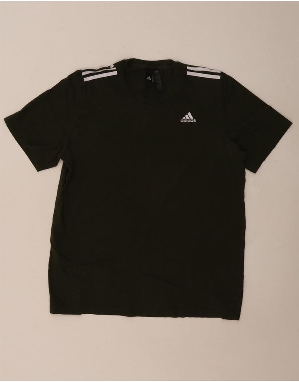 ADIDAS Camiseta Hombre Top Medium Caqui Algodón