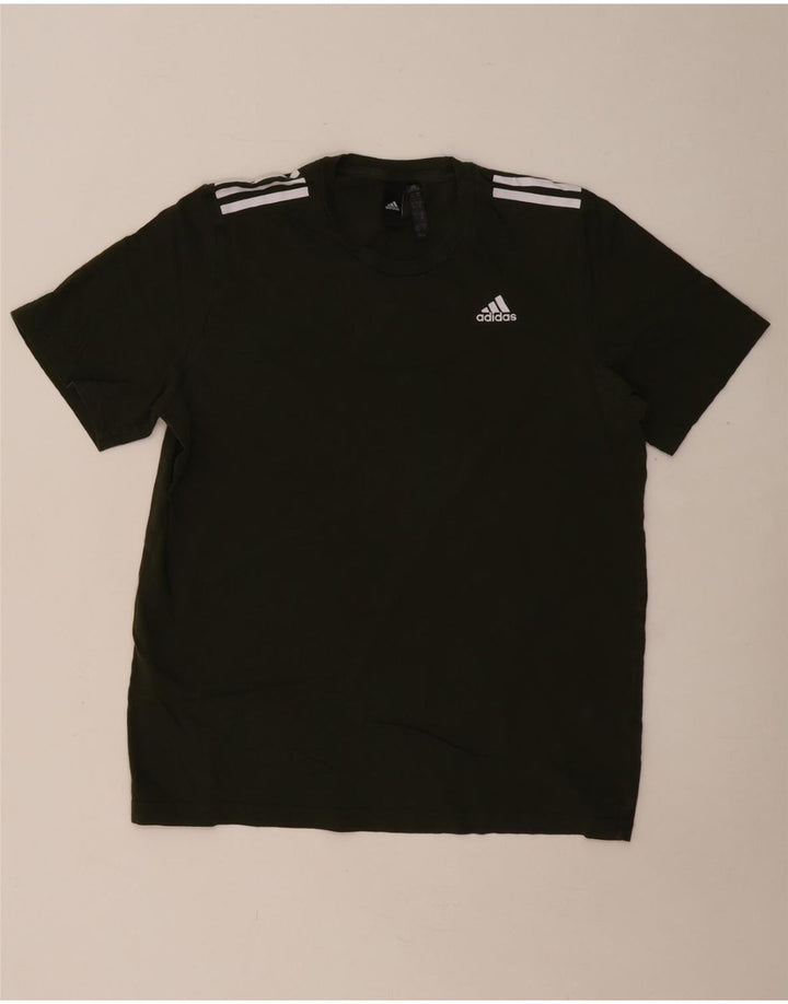 ADIDAS Camiseta Hombre Top Medium Caqui Algodón