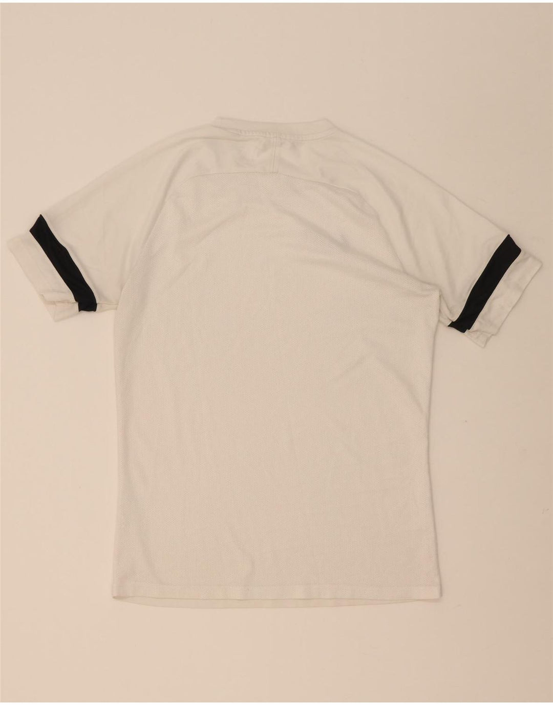 Camiseta Nike Dri Fit para hombre con bloques de color blanco mediano