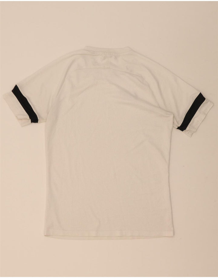 Camiseta Nike Dri Fit para hombre con bloques de color blanco mediano