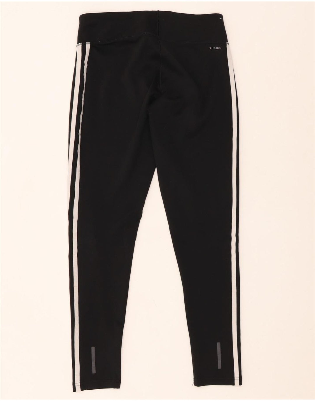 ADIDAS Leggings Climalite para mujer Reino Unido 8/10 Pequeño Poliéster negro