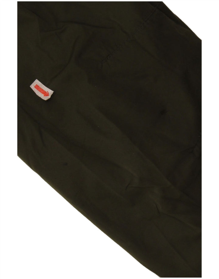 SUPERDRY Chaqueta cortavientos con capucha para hombre UK 36 Small Caqui Poliéster